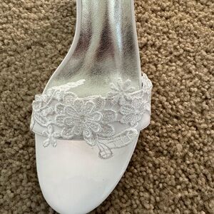 Wedding Heels 2.75 inch Size 9.5